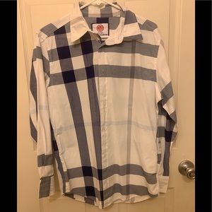 America Exchange button up